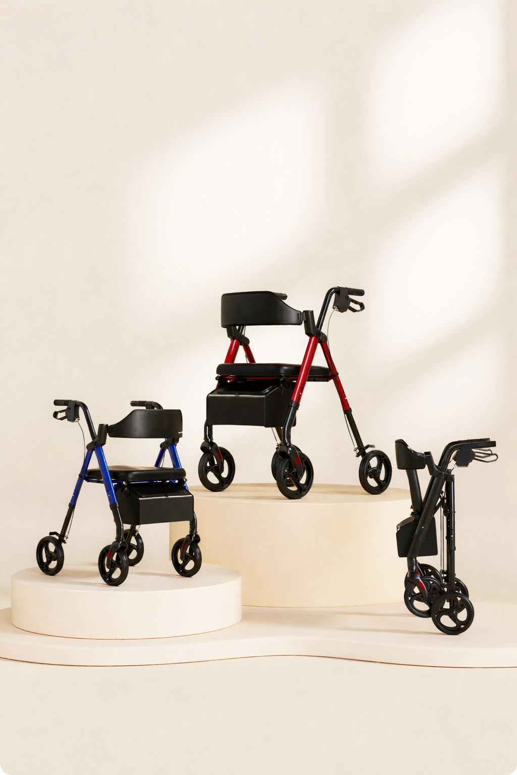 Déambulateur Pliable avec Siège